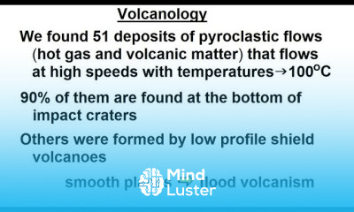 Astronomy Ch 10 Mercury 6 of 42 Volcanology