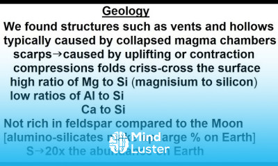Astronomy Ch 10 Mercury 7 of 42 Geology