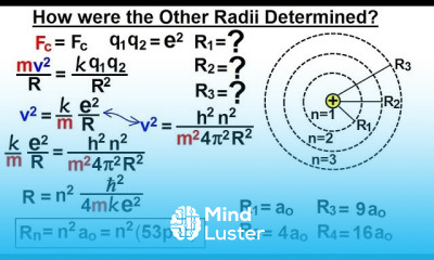 Physics Ch 66 5 Quantum Mechanics The Hydrogen Atom 7 of 78 Other Radii Determined