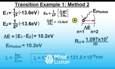 Physics Ch 66 5 Quantum Mechanics The Hydrogen Atom 12 of 78 Transition Ex 1 Method 2