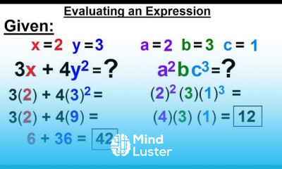 Algebra Ch 0 6 Basic Concepts 23 of 36 How to Evaluate an Expression