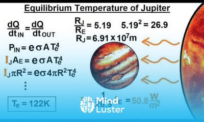 Physics 24 1 Variable Heat Transfer 14 of 25 Equilibrium Temperature of Jupiter