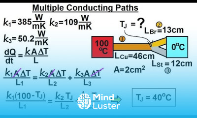 Physics 24 1 Variable Heat Transfer 19 of 25 Multiple Conductivity Paths