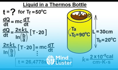 Physics 24 1 Variable Heat Transfer 24 of 25 Thermos Bottle