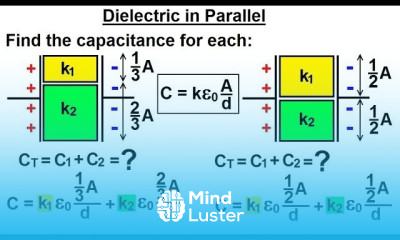 Physics E M Ch 39 2 Capacitors Capacitance Understood 18 of 27 Dielectric in Parallel