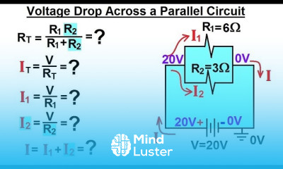 Physics E M Ch 41 3 Ohm s Law Resistor Circuit Understood 6 of 27 Voltage Drop in Circuit