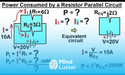 Physics E M Ch 41 3 Ohm s Law Resistor Circuit Understood 13 of 27 Power Parallel Resistor