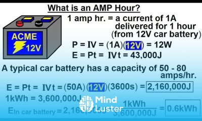 Physics E M Ch 41 1 Ohm s Law Resistor Circuit Understood 38 of 42 What is an Amp Hour