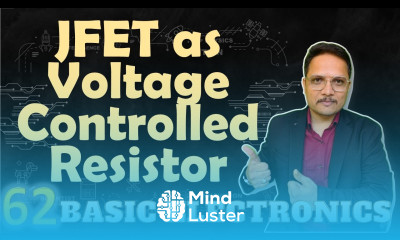 JFET as Voltage Controlled Resistor