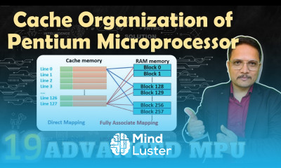 Cache Memory Organization in Pentium Microprocessor