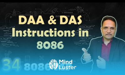 DAA and DAS Instructions in 8086