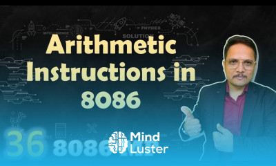 Arithmetic Instructions of 8086