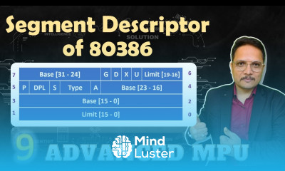Segment Descriptor of Microprocessor 80386