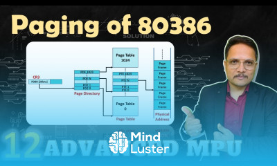 Paging of Microprocessor 80386