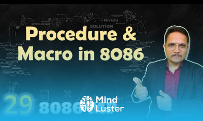 MACRO and Procedure in 8086