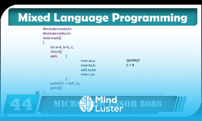 Mixed Language Programming