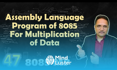 Multiplication program in Microprocessor 8085 Multiplication