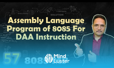 DAA instruction program in Microprocessor 8085