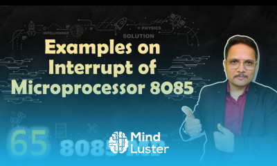 8 Examples on Interrupt of Microprocessor 8085