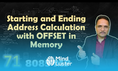 Starting and Ending Address Calculation with OFFSET in memory