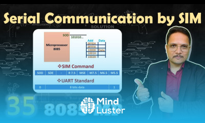 Serial Communication by SIM Instruction in Microprocessor 8085