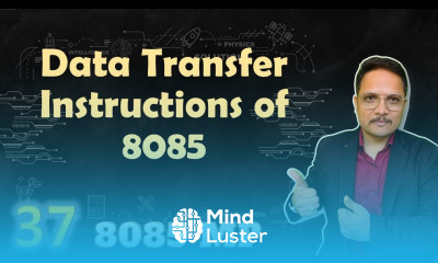 Data Transfer Instructions in Microprocessor 8085