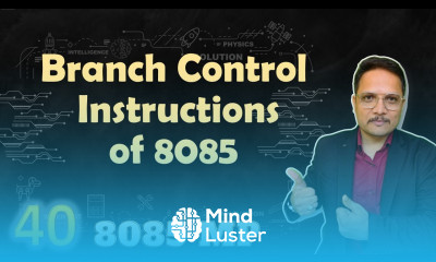 Branch Control Instructions in Microprocessor 8085