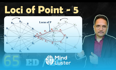 Loci of point 5 Four Bar Mechanism Engineering Drawing