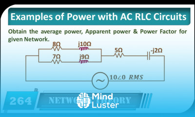 2 Examples of Power in AC RLC Circuit