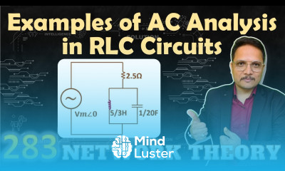 6 Examples of AC Analysis in RLC Circuit