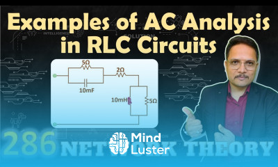 9 Examples of AC Analysis in RLC Circuit