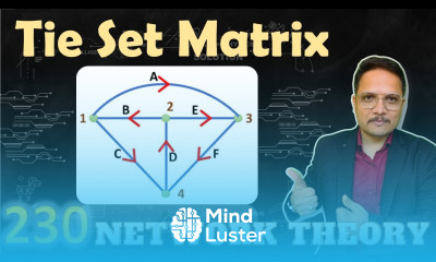 Tie Set Fundamental Tie Set and Tie Set Matrix with Examples