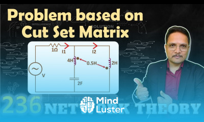 Graph Drawing Tree Cut Set Matrix KCL Equations and Voltage Equations