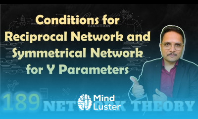 Conditions of Reciprocal Network and Symmetrical Network for Y Parameters