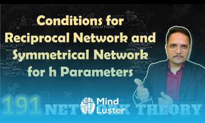 Conditions of Reciprocal Network and Symmetrical Network for H Parameters