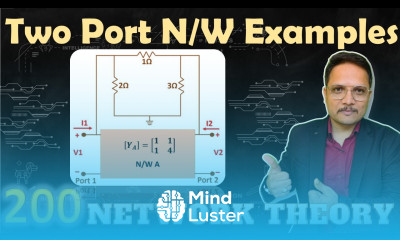 1 Examples of Two Port Network Y Parameters Shortcut Trick