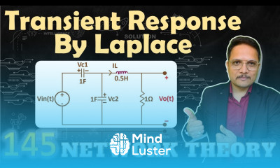 6 Transient Response Solved Example using Laplace Transform