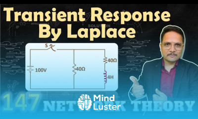 8 Transient Response Solved Example using Laplace Transform