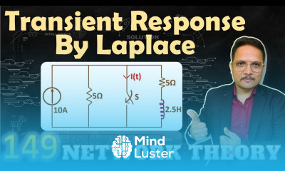 10 Transient Response Solved Example using Laplace Transform