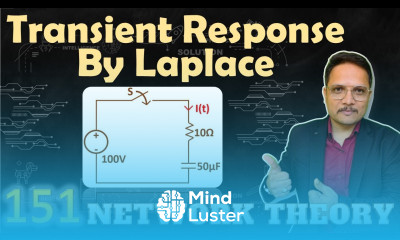 12 Transient Response Solved Example using Laplace Transform