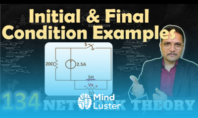 1 Examples on Initial and Final Conditions