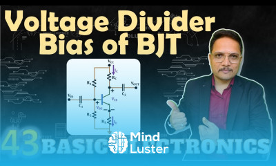 Voltage Divider Bias of BJT