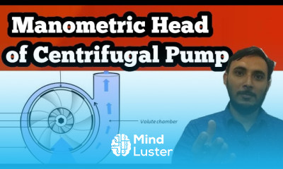 Manometric Head in Centrifugal Pump Hindi Manometric Head of Centrifugal Pump