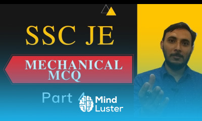 Mechanical SSC JE MCQ Part 3