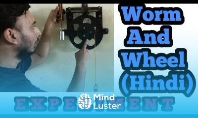 Worm and Wheel Lab experiment worm and wheel applied mechanics what is worm and wheel hindi