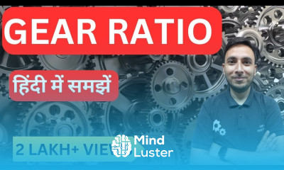 Gear ratio in hindi speed ratio gear ratio experiment Gear ratio kya hota hai