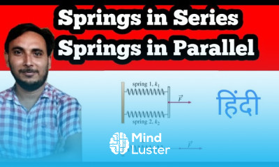 Springs in Parallel And Series Hindi