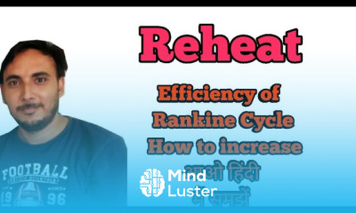 Reheating in hindi Reheating of steam Reheating Rankine cycle Reheating of steam in turbine