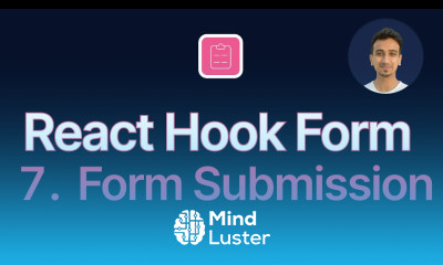 React Hook Form Tutorial 7 Form Submission