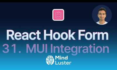 React Hook Form Tutorial 31 Material UI Integration